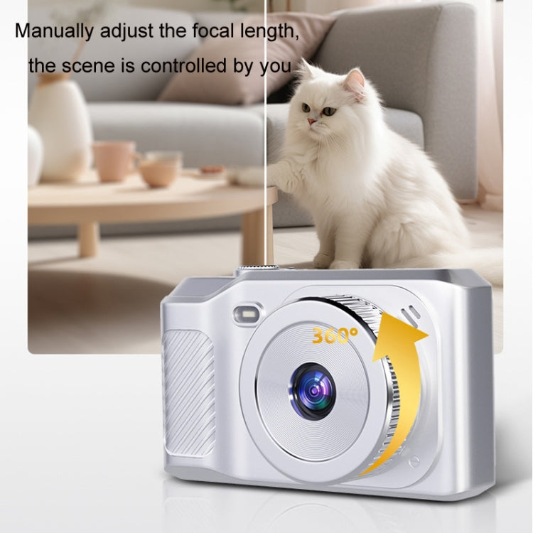 1080P HD Student Retro Digital Card Camera, White, Black, White+32G, Black+32G 1080P HD Student Retro Digital Card Camera, White, Black, White+32G, Black+32G